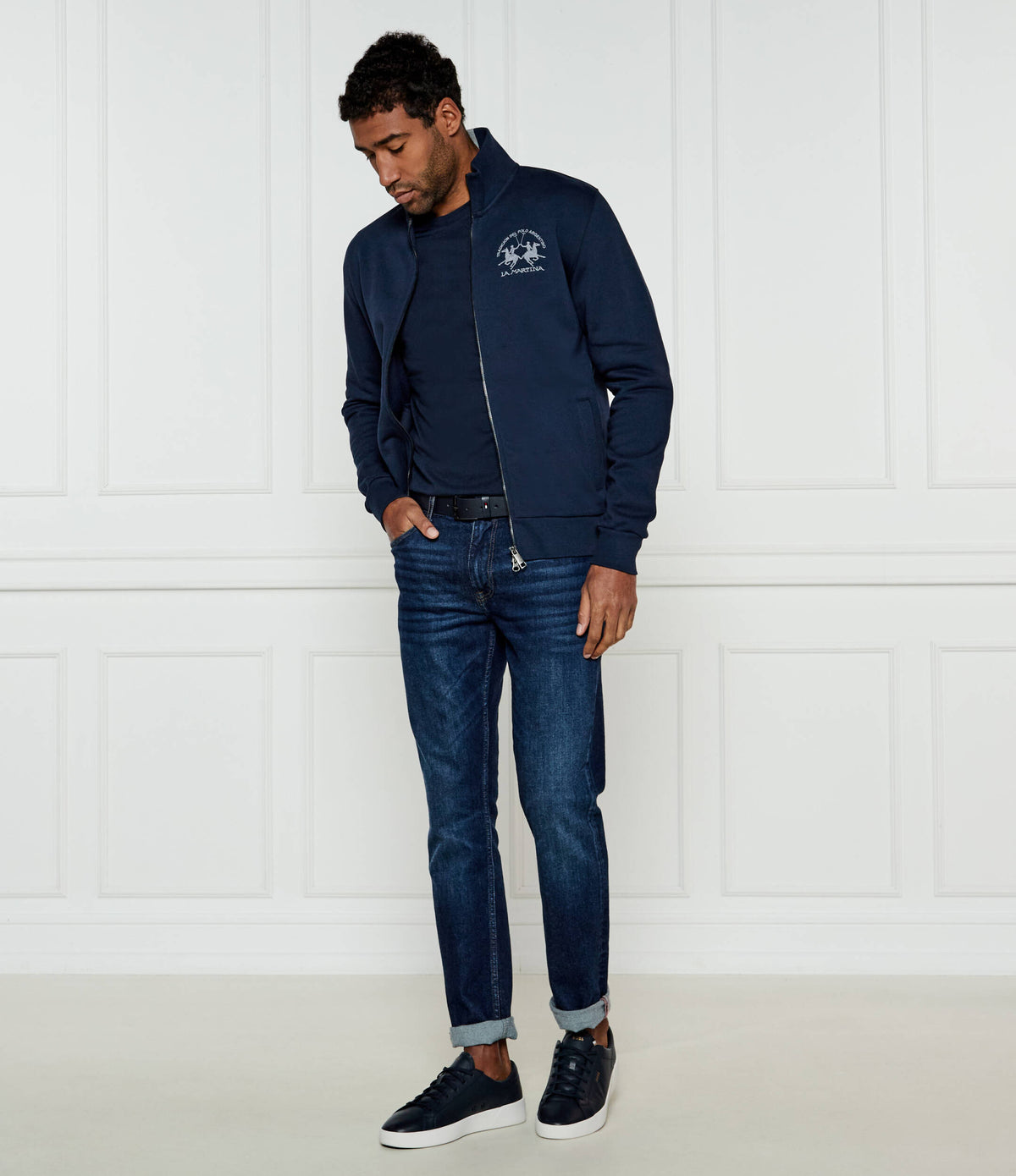 Semi Fleece Blue Jacket