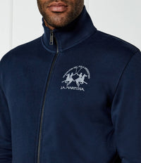Semi Fleece Blue Jacket