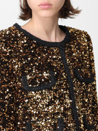 Sequin Gold Jacket