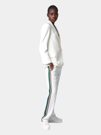 Side-Stripe Yellow Trousers