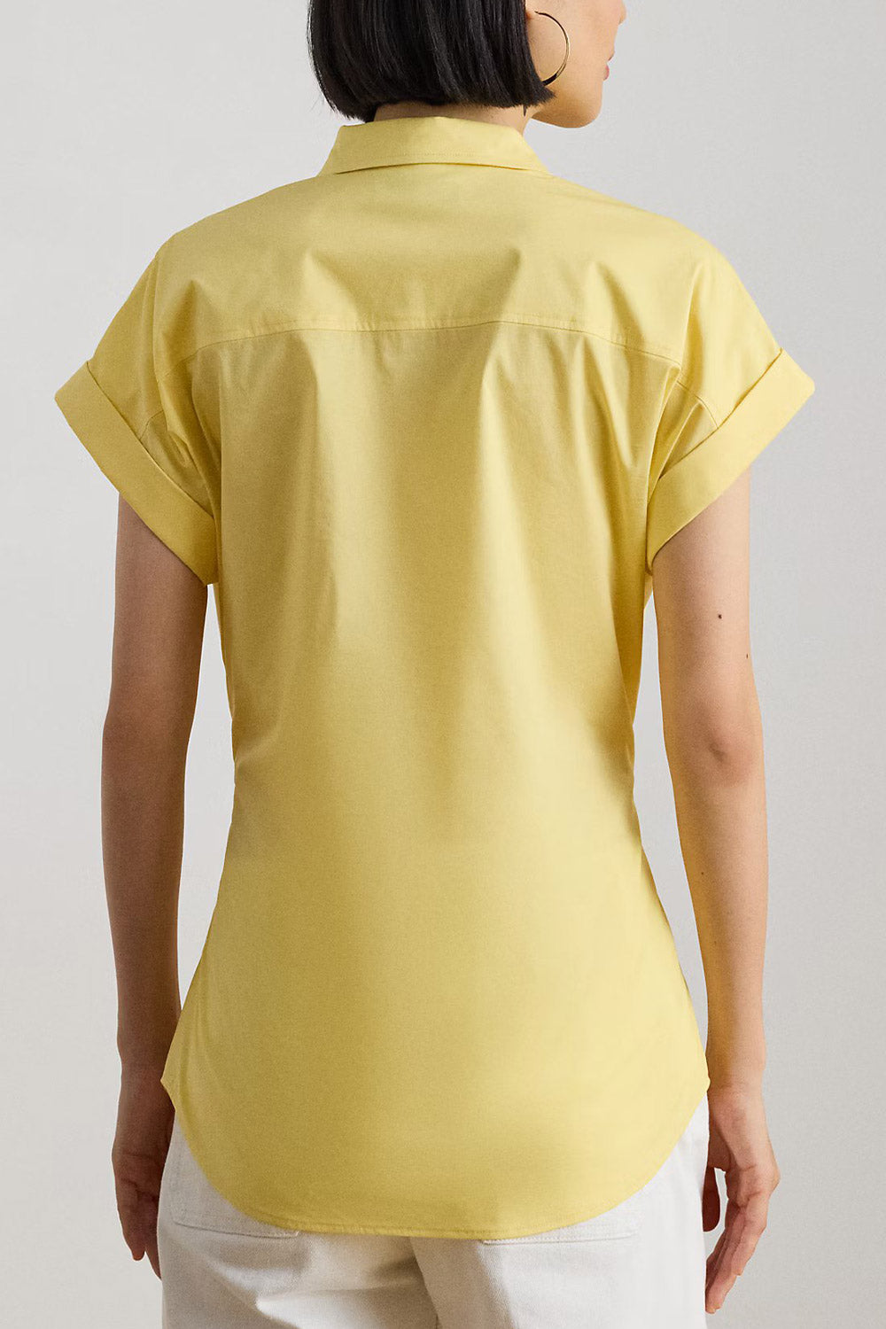 Silky Stretch Long-Sleeve Shirt