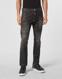 Skinny Grey Trousers