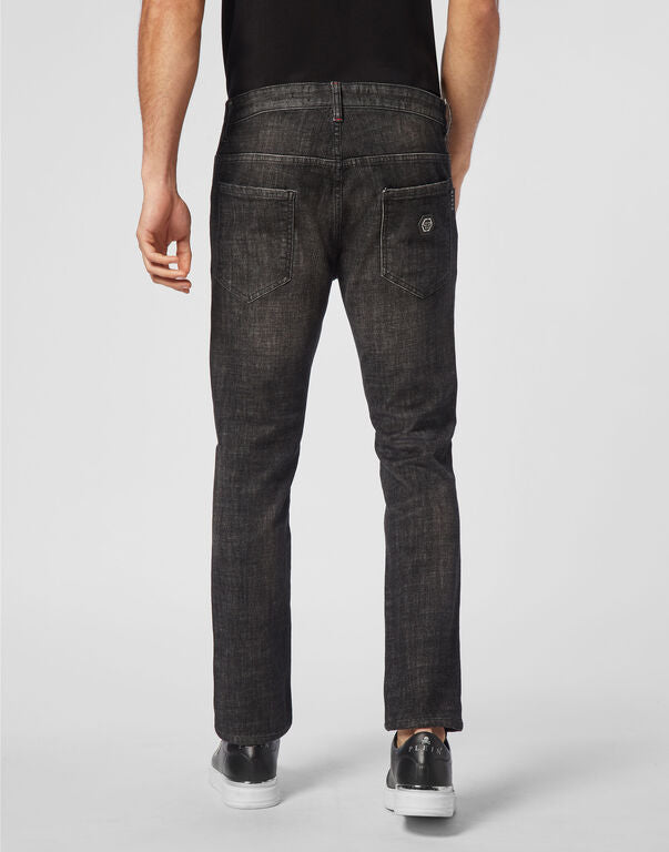 Skinny Grey Trousers