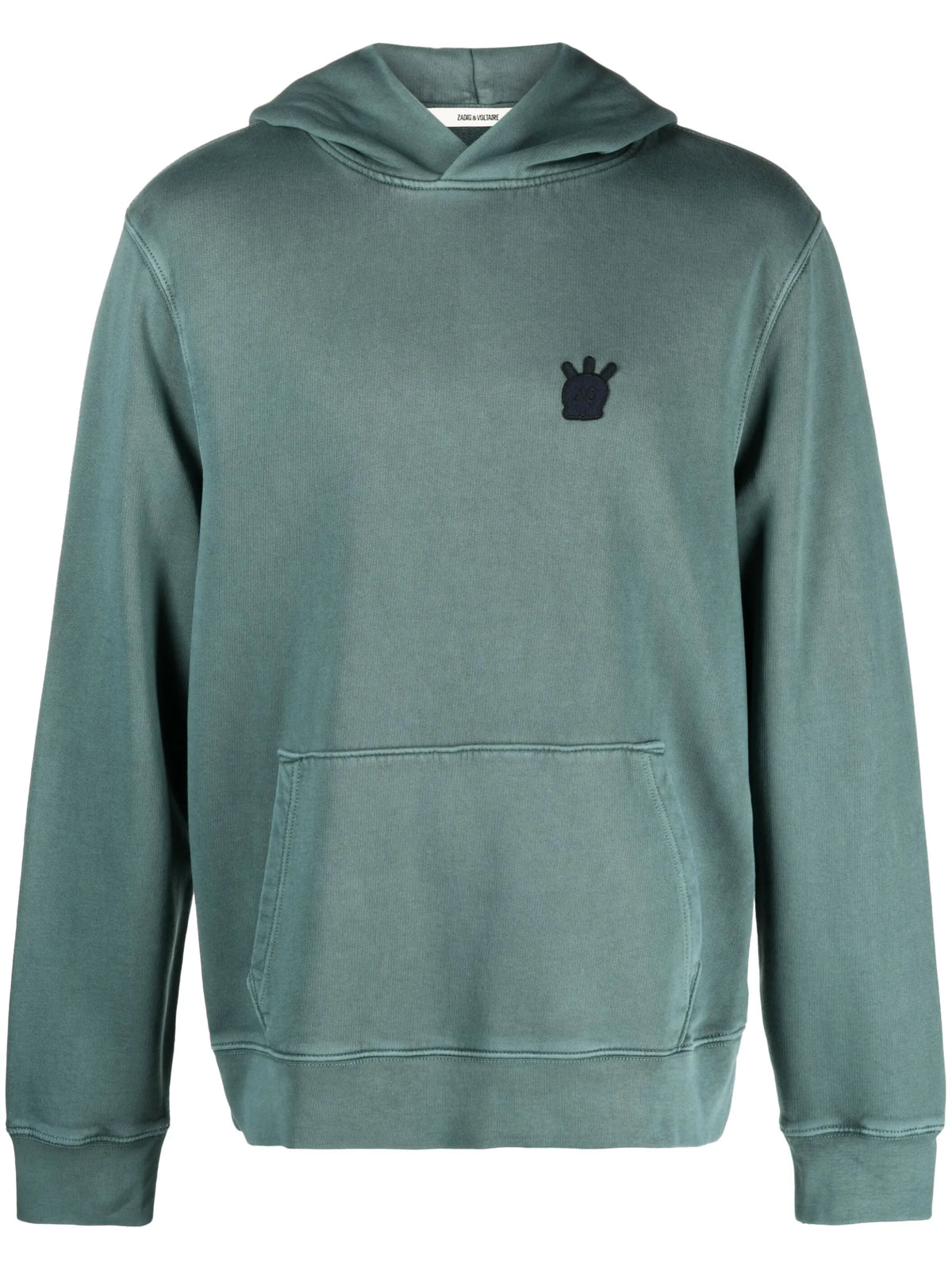 Skull Green Hoodie
