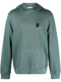 Skull Green Hoodie