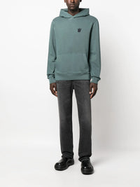 Skull Green Hoodie