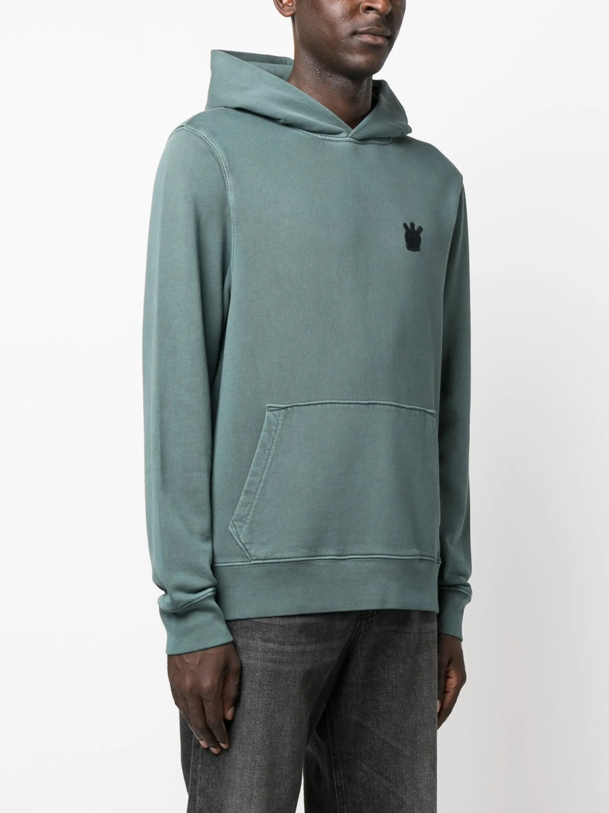 Skull Green Hoodie