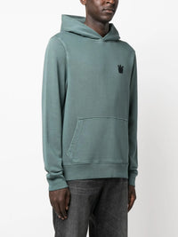 Skull Green Hoodie