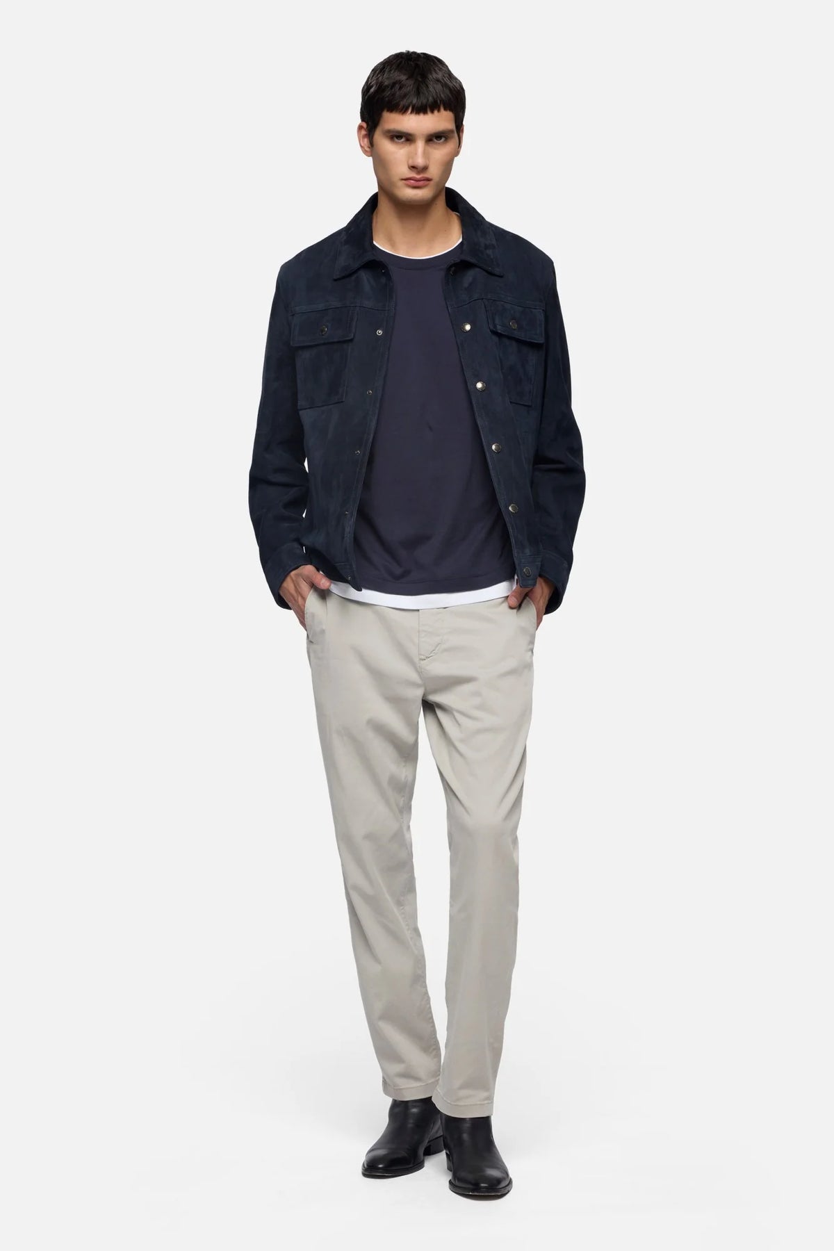 Slimmy Chino Grey Trousers