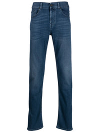 Slimmy Tapered Blue Jeans