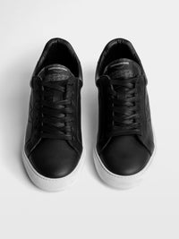 Smoth Calfskin Black Trainers