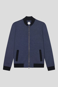 Stretch Jersey Blue Sweatshirt