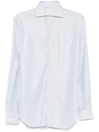 Striped Blue Shirt