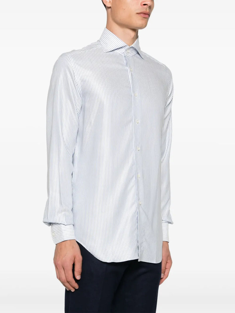 Striped Blue Shirt