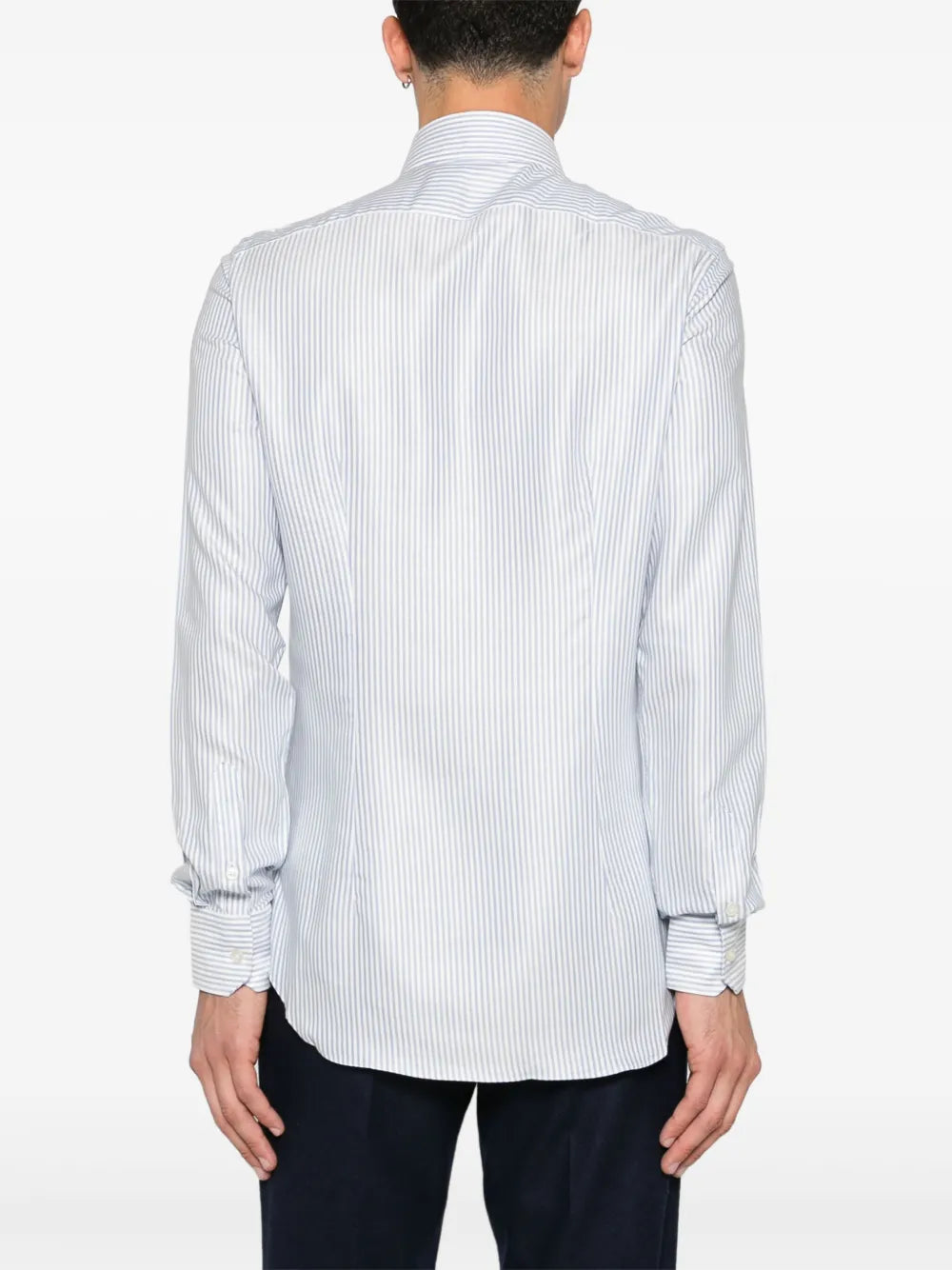 Striped Blue Shirt
