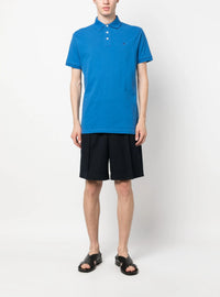 Swim Trim Blue Polo