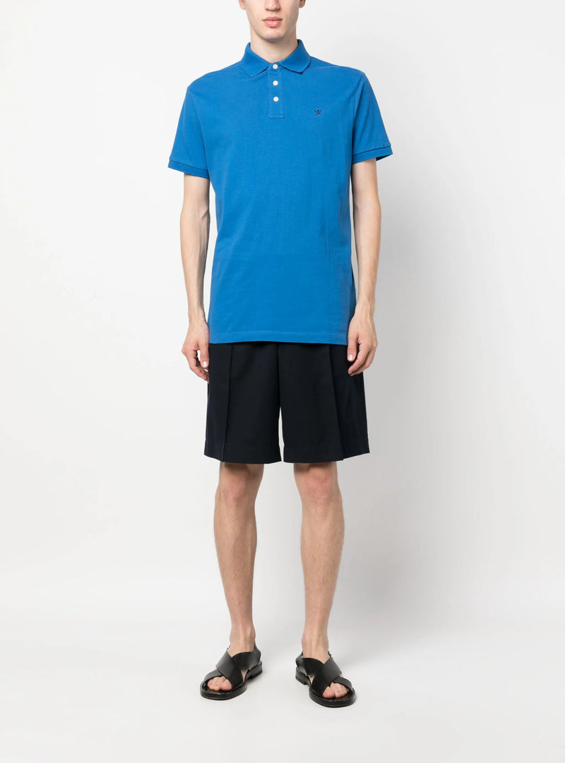 Swim Trim Blue Polo