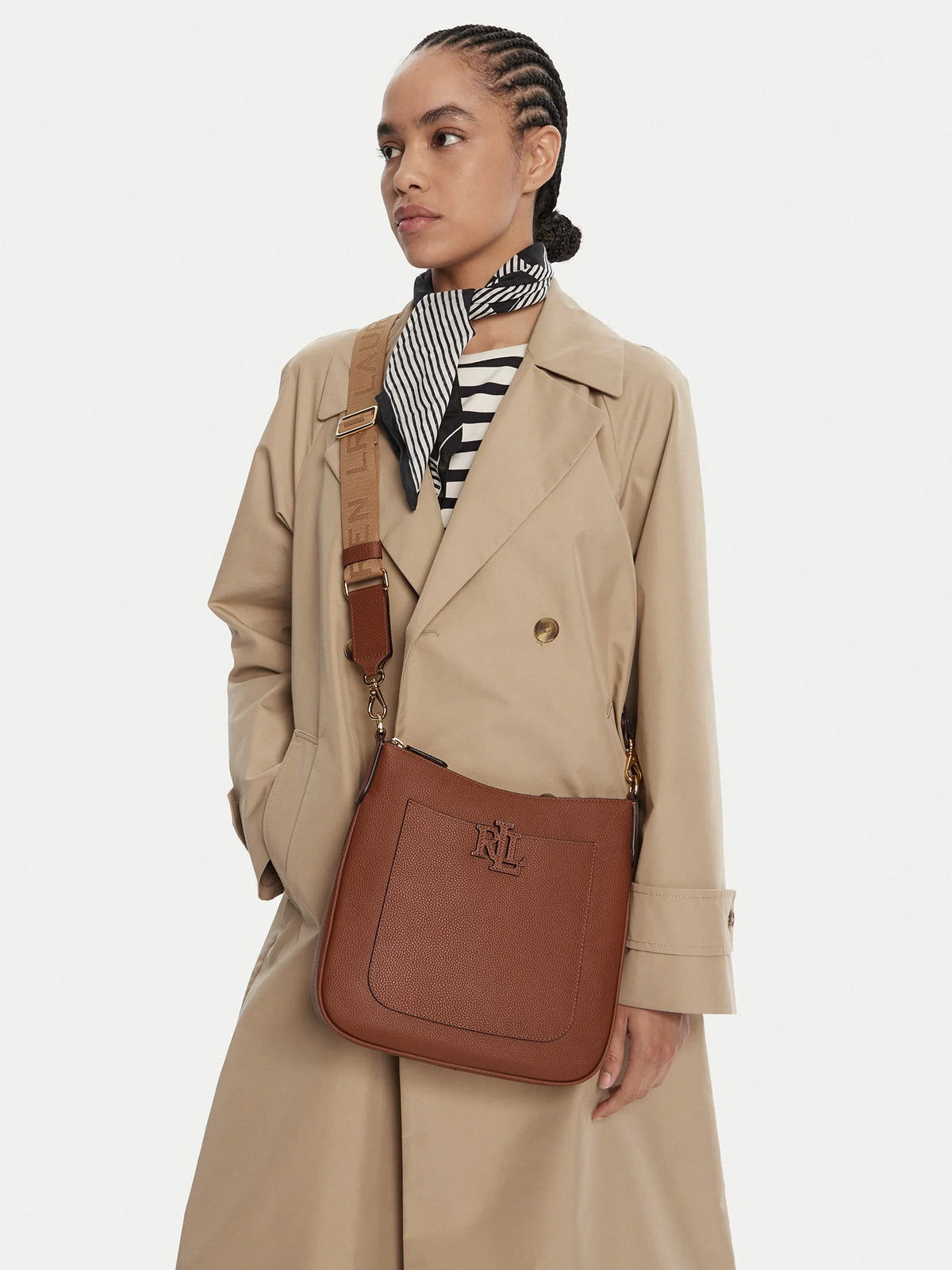 Tan Cameryn Crossbody Bag