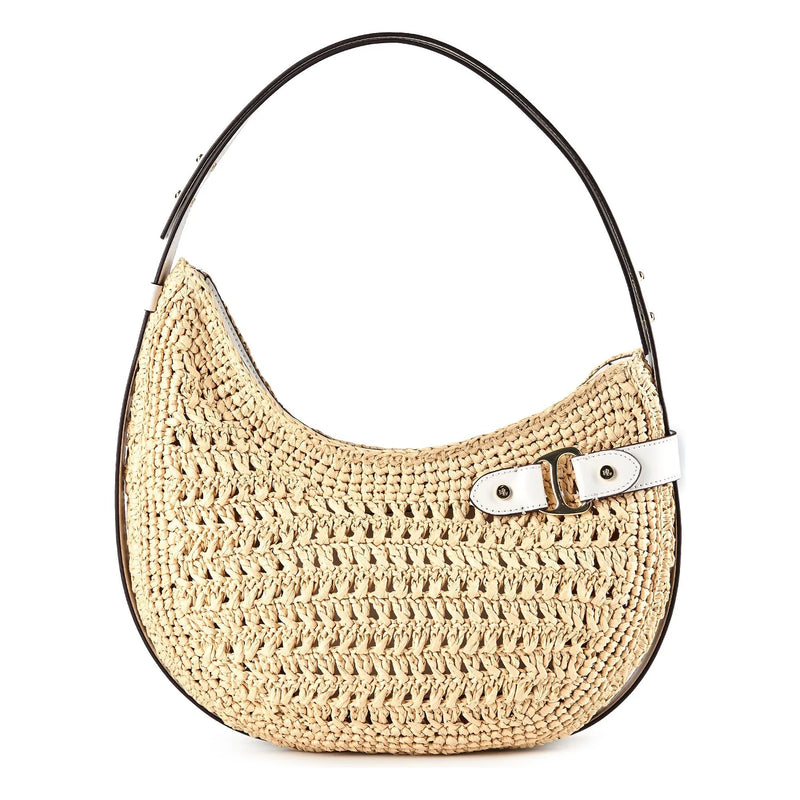 Tasha Crocheted Straw Bag