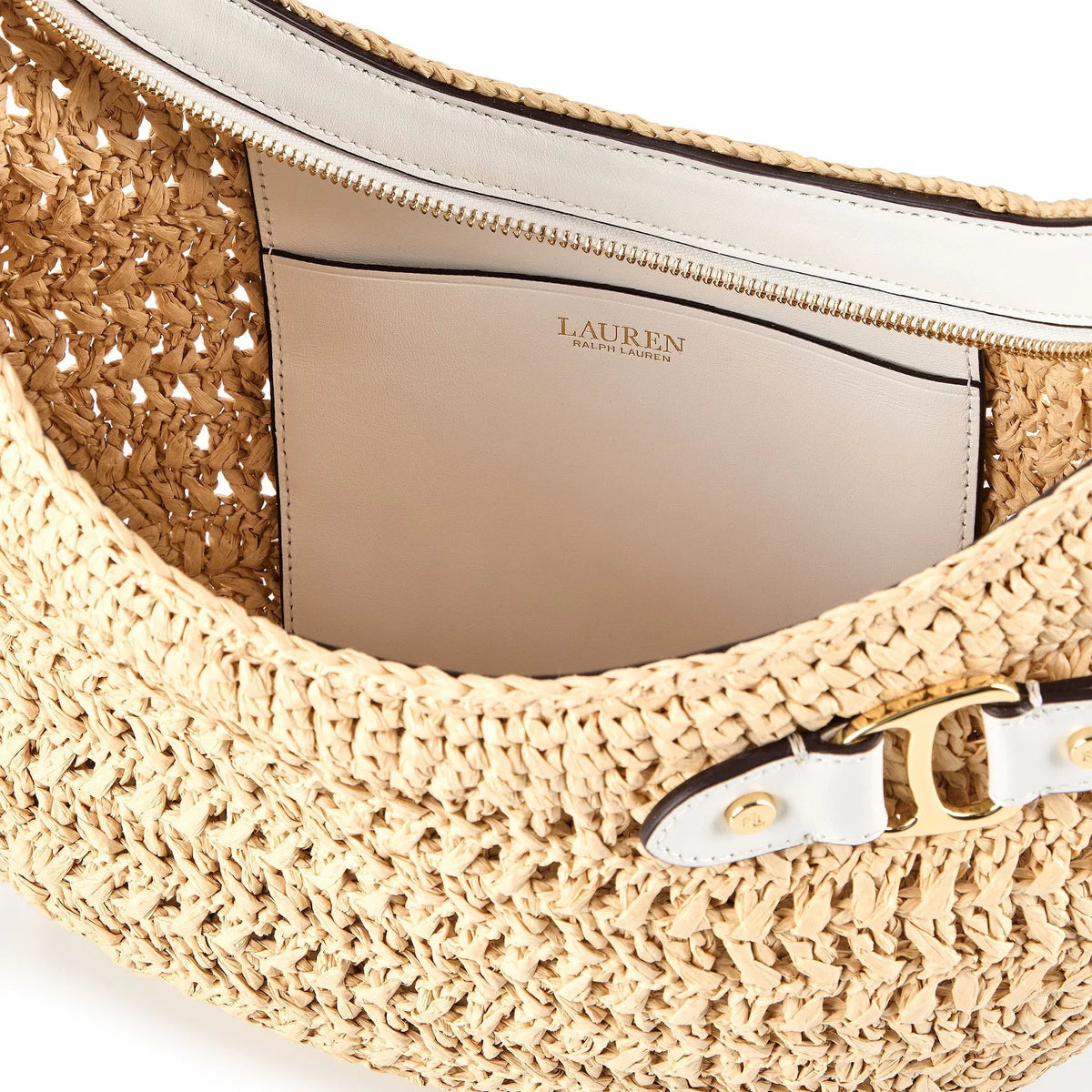 Tasha Crocheted Straw Bag
