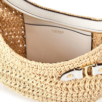 Tasha Crocheted Straw Bag