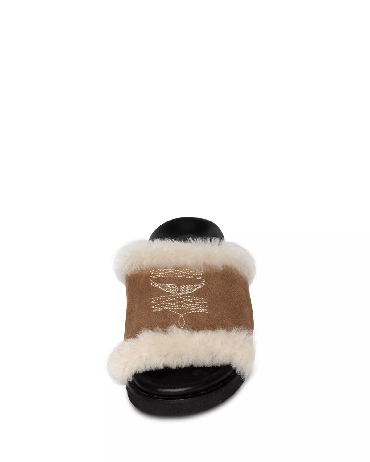 Teddy Bare Shearling Mules