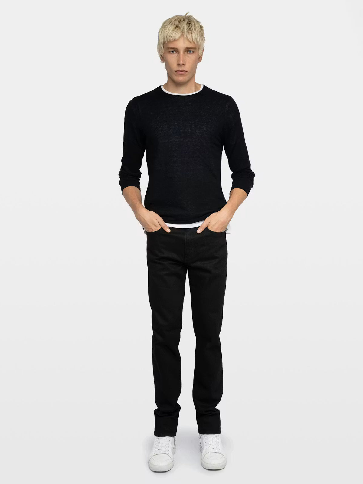 Teiss Black Sweater