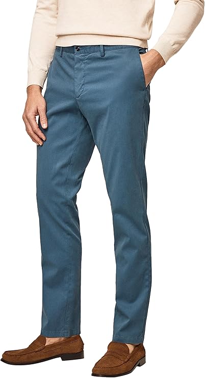 Texture Navy Chinos