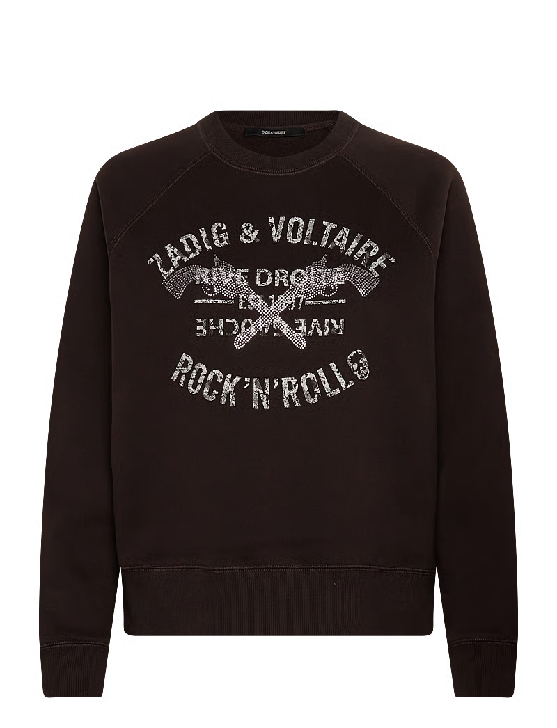 Upper Blason Strass Hoodie