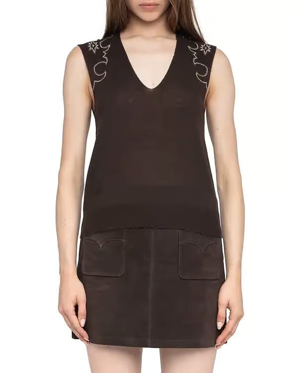 Vicky West Strass Sweater