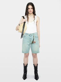 SADY DENIM SHORTS