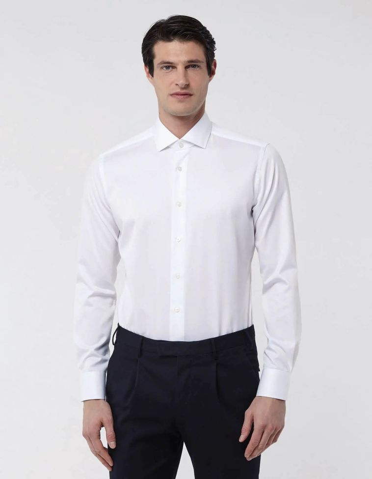 Wrinkle-Free Tailored Travel Shirt