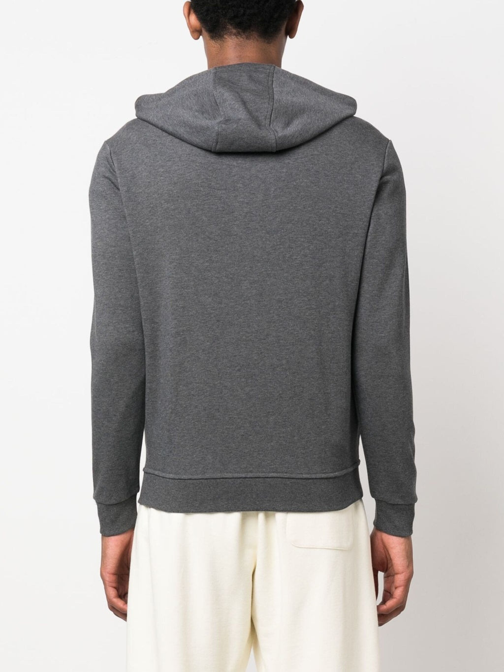 Zip-Fastening Grey Sweatshirt
