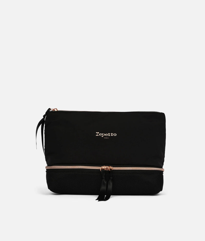 Joy Black Makeup Bag