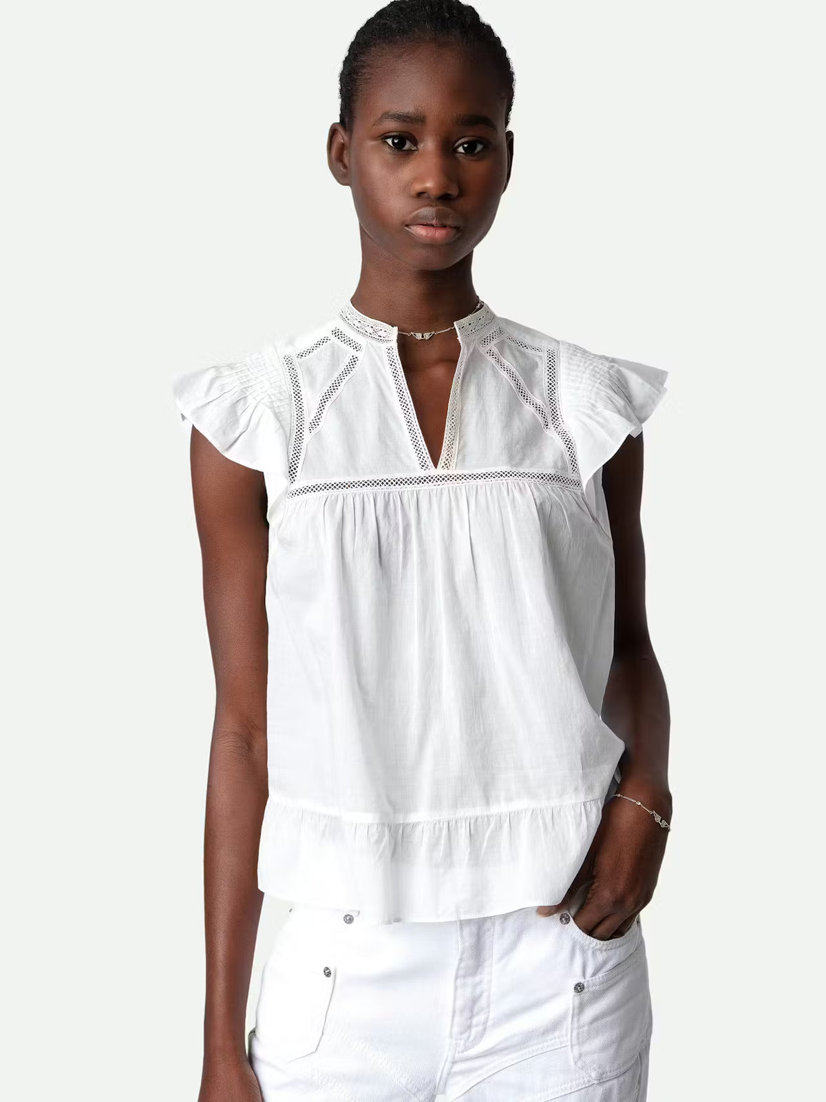 Coton White Top