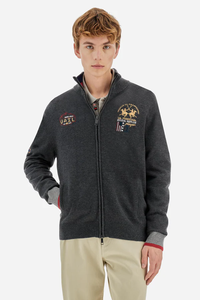 FULL ZIP SWEATER SOFT WOOL