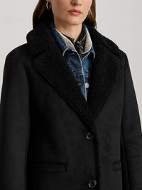 FX Shearling Short Belted 35" Unlined Coat