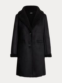 FX Shearling Short Belted 35" Unlined Coat