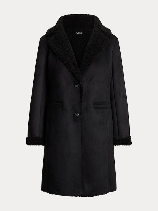 FX Shearling Short Belted 35" Unlined Coat
