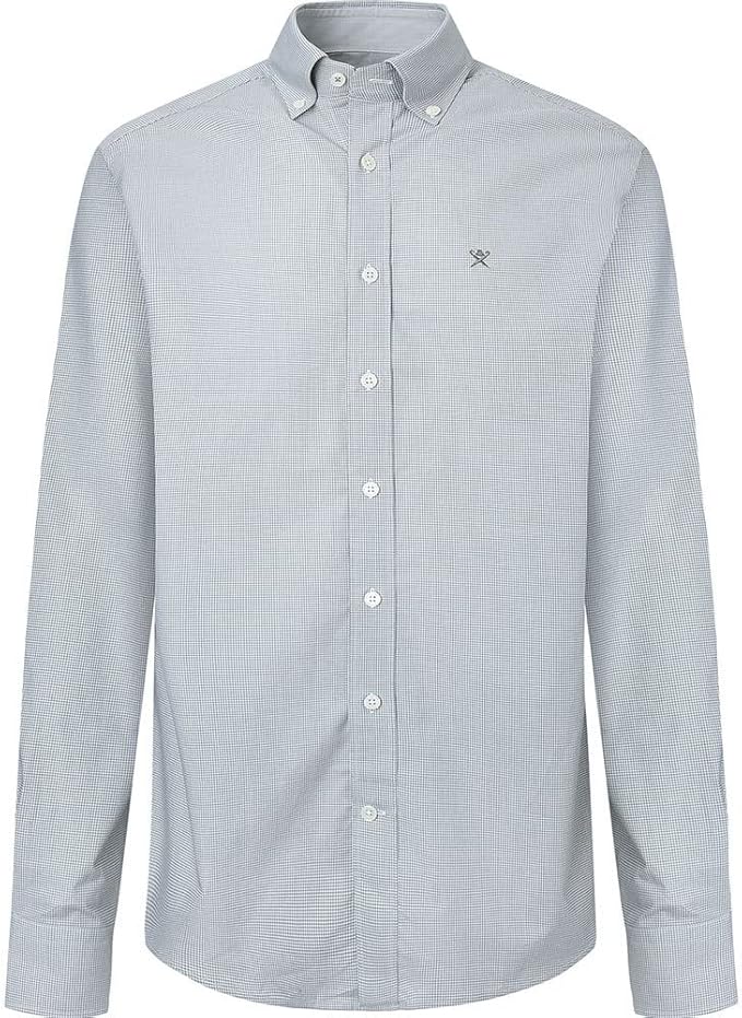 Gingham White/Blue Shirt