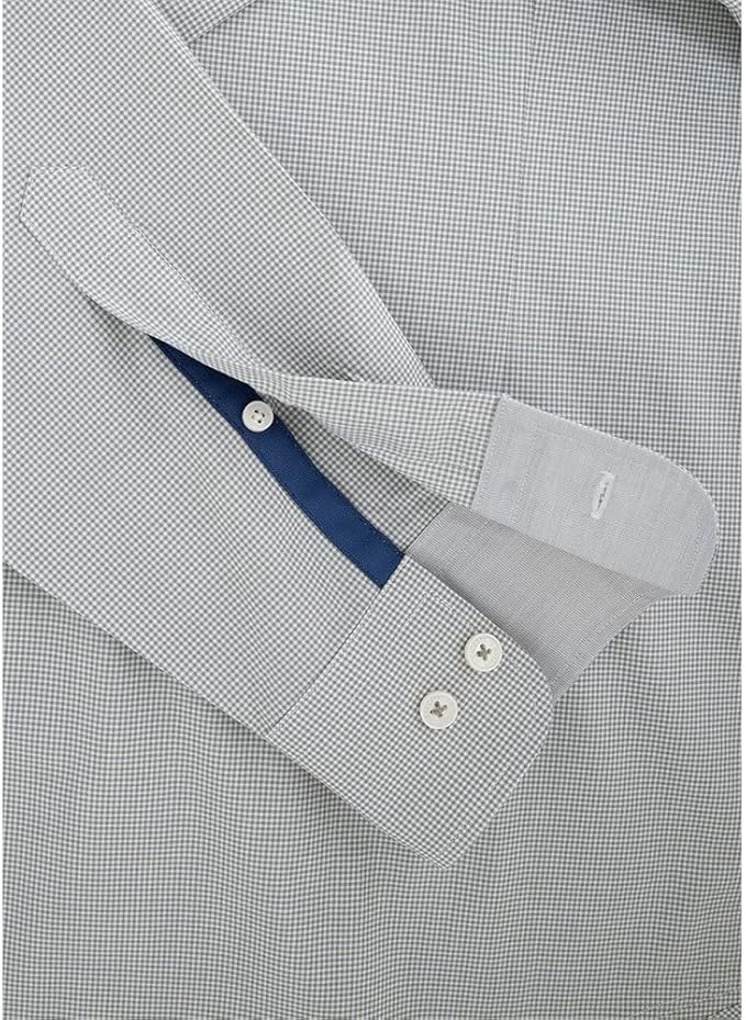 Gingham White/Blue Shirt