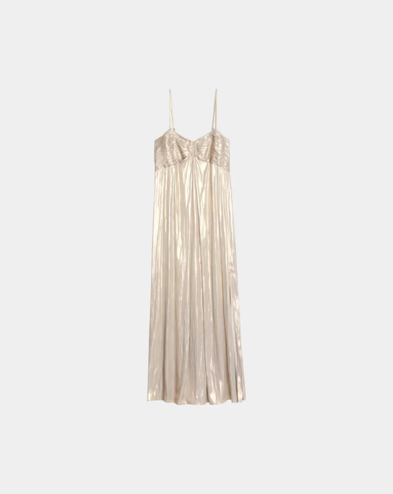 RIPPIE SATIN DRESS