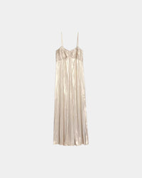 RIPPIE SATIN DRESS
