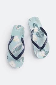 Hawaiian Mint Multi Flip Flops