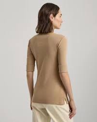 Judy Elbow-Sleeve Knit Top