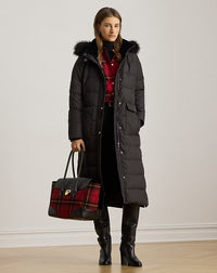 FF Trim Puffer 45" Insulated Coat