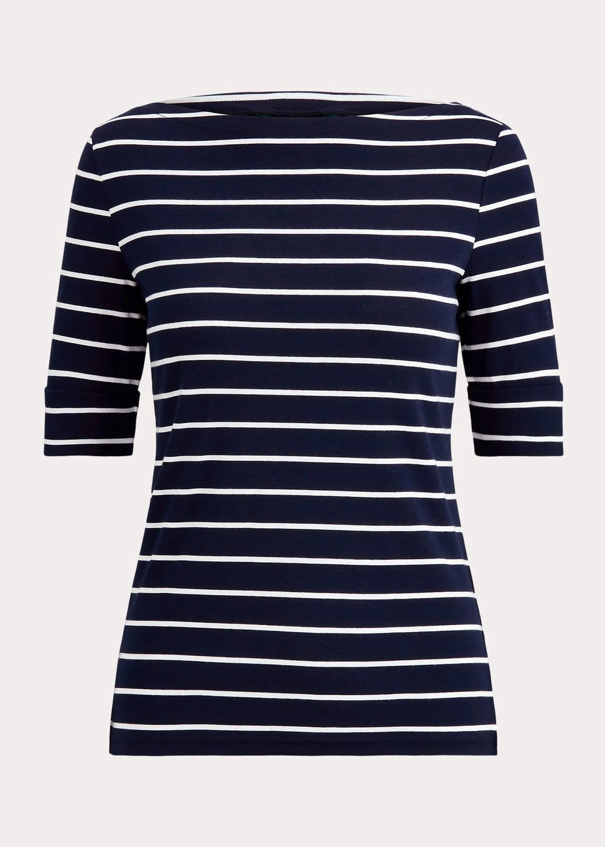 Judy Elbow-Sleeve Knit Top