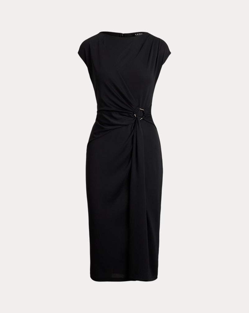Fabiana Elbow-Sleeve Dress