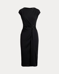 Fabiana Elbow-Sleeve Dress