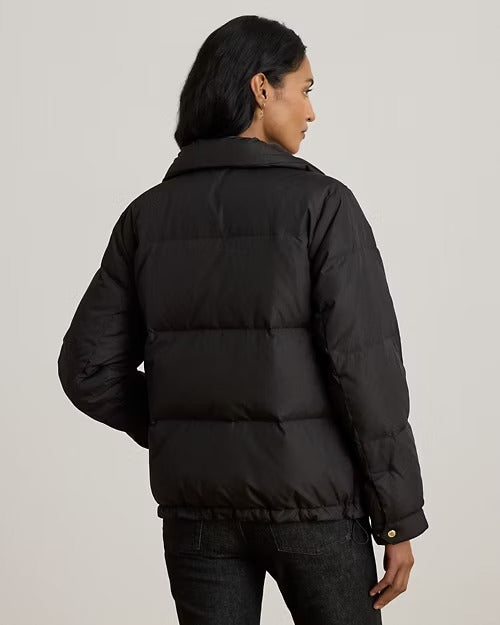 SH Puffer With Notch Collar Insulated Coat